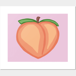 peach Posters and Art